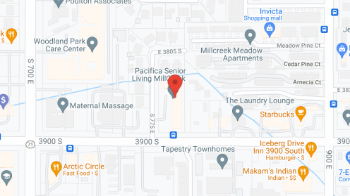 Map of the neighborhood around The Laurel at Millcreek