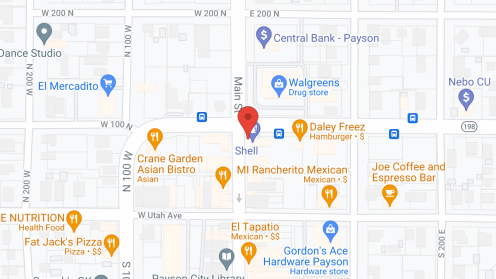 Map of the neighborhood around Mountain View Nursing & Rehab