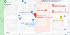 LDS HOSPITAL TCC CARE CTR in google map