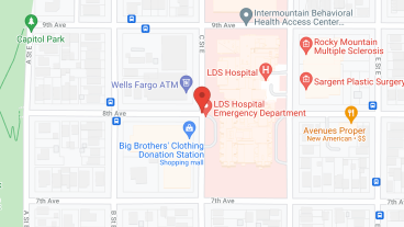 LDS HOSPITAL TCC CARE CTR in google map