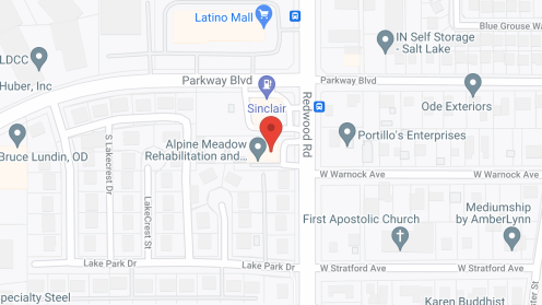 Map of the neighborhood around Hazen Care Ctr