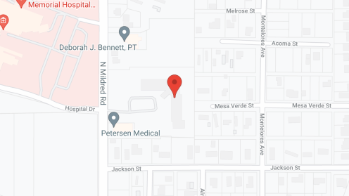 Map of the neighborhood around Vista Mesa Assisted Living
