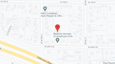 Beehive Homes of American Fork South in google map