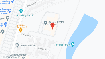 Life Care Ctr of Casper in google map