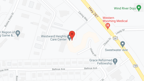 Map of the neighborhood around Mountain Vista Retirement