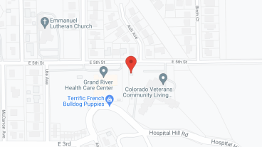 Colorado State Veterans Nrsng in google map