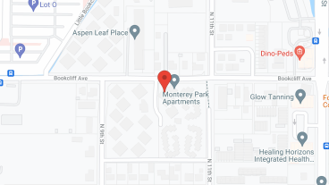 Monterey Park Apartments in google map