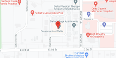 Crossroads at Delta in google map