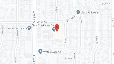 Clear Creek Care Center in google map