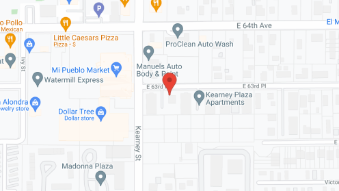 Map of the neighborhood around Kearney Plaza Apartments