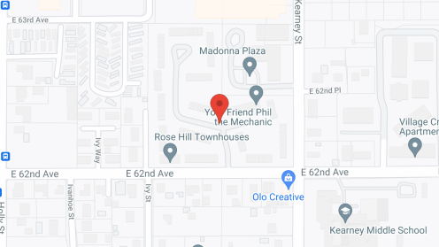 Map of the neighborhood around Madonna Plaza