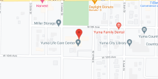 Yuma Life Care Ctr in google map