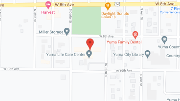 Yuma Life Care Ctr in google map