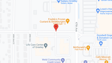 Life Care Ctr of Greeley in google map