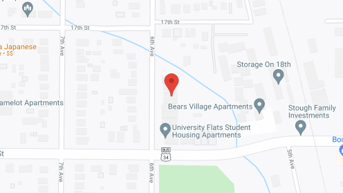 Map of the neighborhood around Villa At Greeley Inc