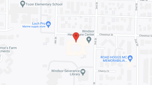 Map of the neighborhood around Columbine Commons Care Center