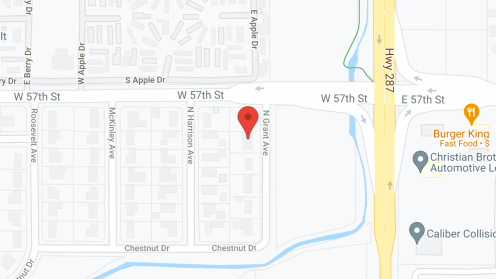Map of the neighborhood around Nostalgia House