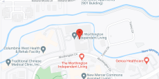Worthington in google map