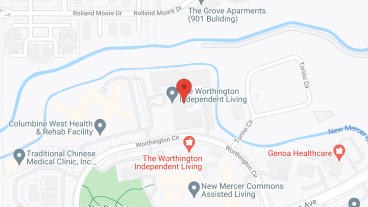 Worthington in google map