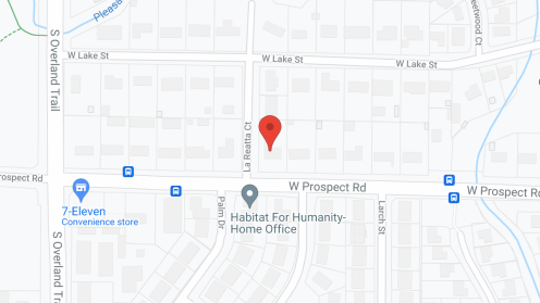 Map of the neighborhood around Shamrock Manor Inc