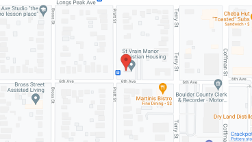 St Vrain Manor in google map