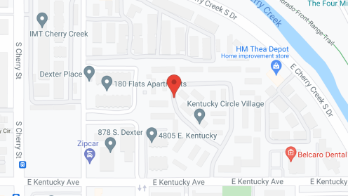 Map of the neighborhood around Kentucky Circle Village