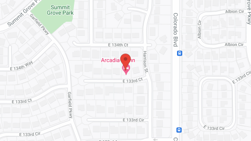 Map of the neighborhood around Angels Abode