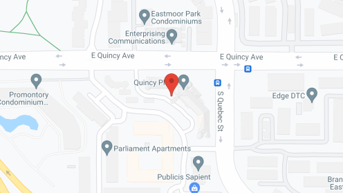 Map of the neighborhood around Holiday Quincy Place