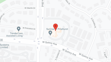 Sunrise of Pinehurst in google map