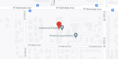 Lakewood Estates in google map