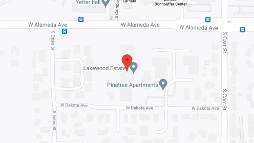 Map of the neighborhood around Lakewood Estates