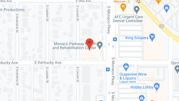 Monaco Parkway Health & Rehab Center in google map