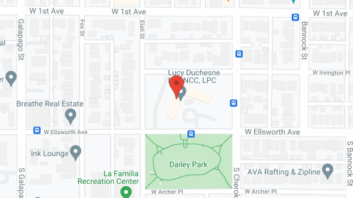 Map of the neighborhood around Hirschfeld Towers