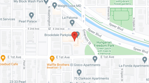 Map of the neighborhood around Brookdale Parkplace
