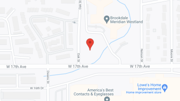 Brookdale Meridian Westland in google map