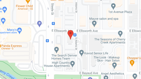 Map of the neighborhood around Kavod Senior Life