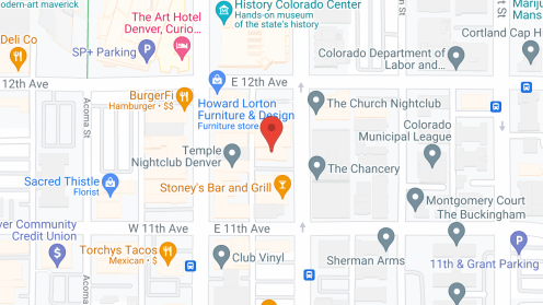 Map of the neighborhood around Third Way Ctr