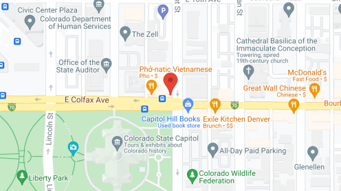 Map of the neighborhood around The Argonaut El Tovar