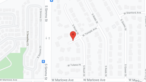 Map of the neighborhood around Makarios Assisted Living