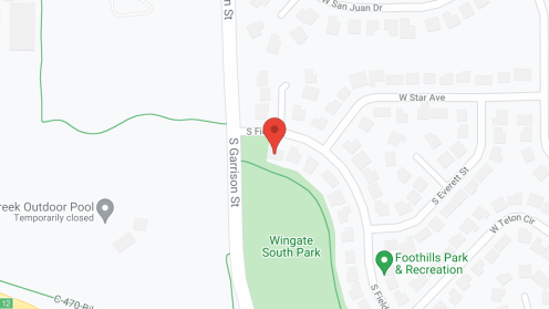 Map of the neighborhood around Golden Elders Home