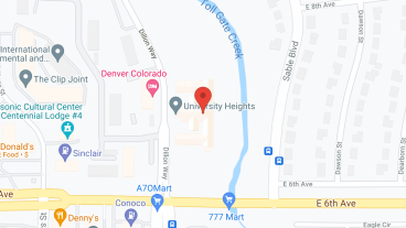 University Heights Rehab & Care in google map