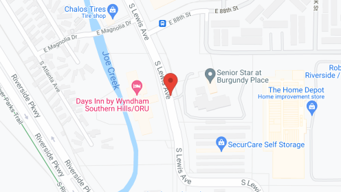 Map of the neighborhood around Senior Star at Burgundy Place