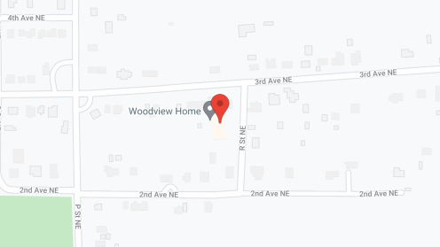 Map of the neighborhood around Woodview Home