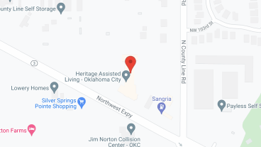 Heritage Assisted Living in google map