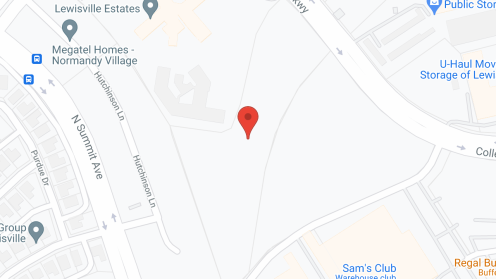 Map of the neighborhood around Lewisville Estates