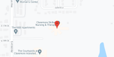 Claremore Nursing Home in google map
