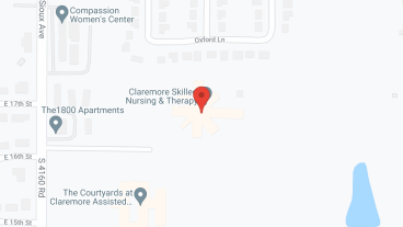 Claremore Nursing Home in google map