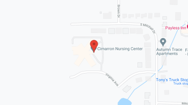 Cimarron Nursing Ctr in google map