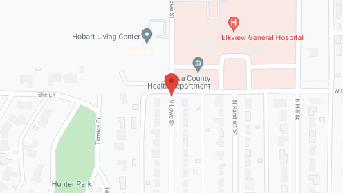 Map of the neighborhood around Good Samaritan Ctr