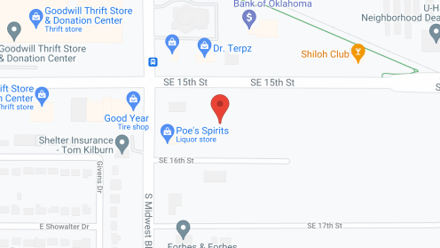Map of the neighborhood around Colonial Manor Nursing Home